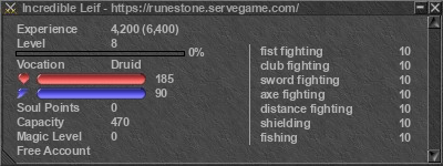 Signature for player Incredible Leif